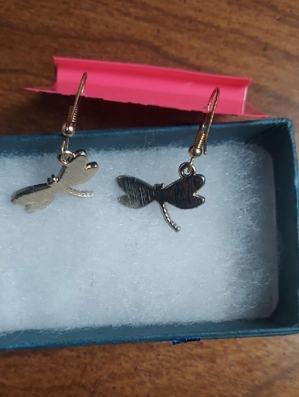 Betsey Johnson. Dragonfly earrings. Brand new never worn. - Picture 3 of 3
